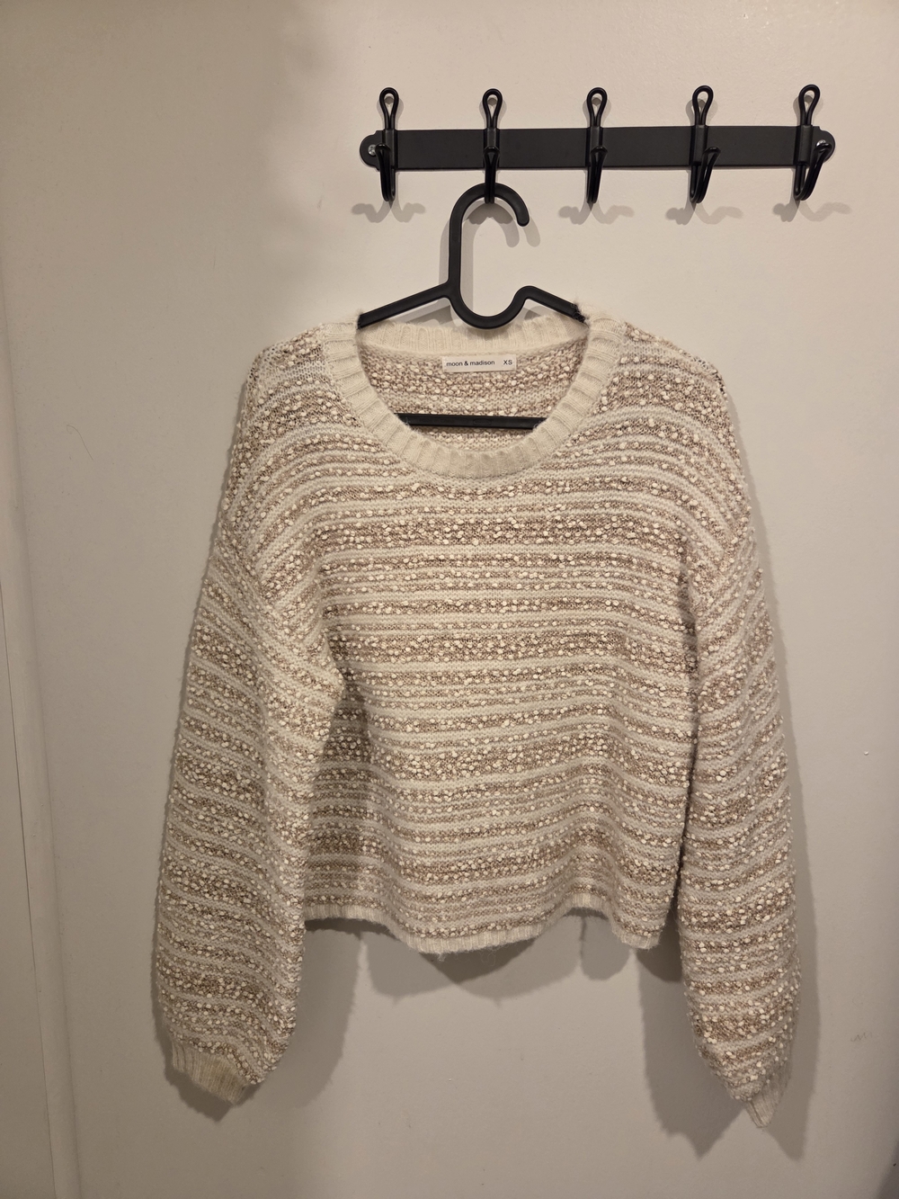 Moon & Madison Cropped Sweater